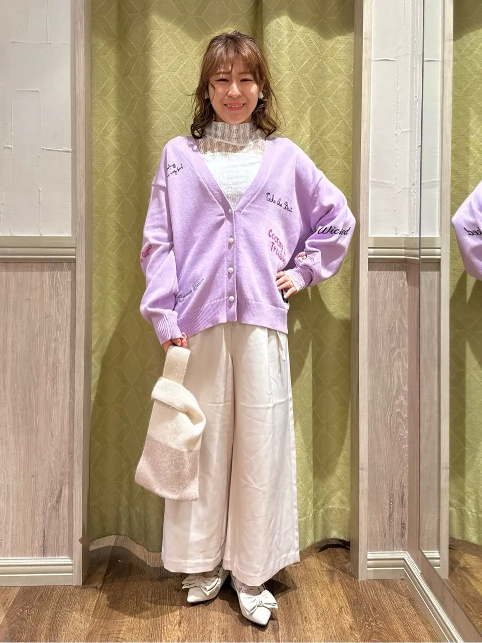 Villains アースラ/ニットカーディガン/earth music&ecology（アース