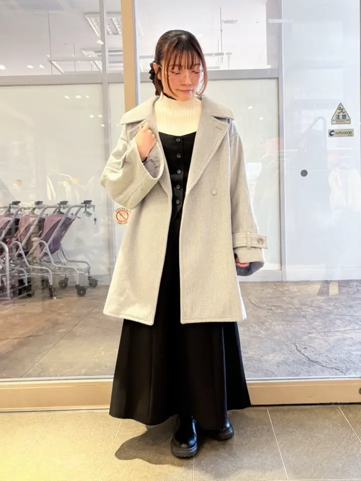 ミドル丈コート/earth music&ecology（アース ミュージック