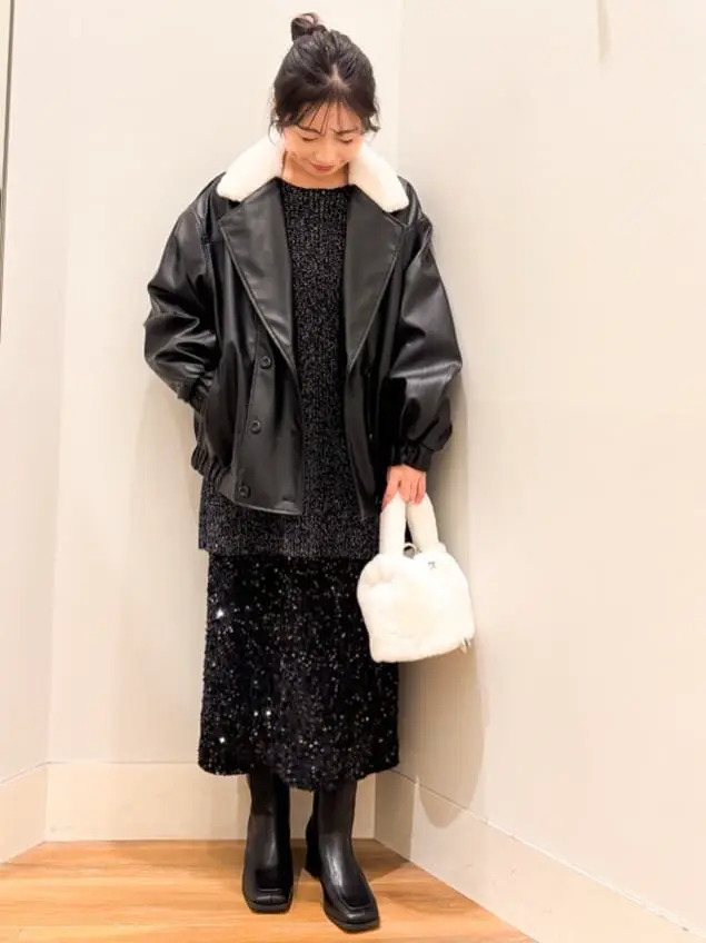 マルチウェイスパンコールスカート/earth music&ecology（アース