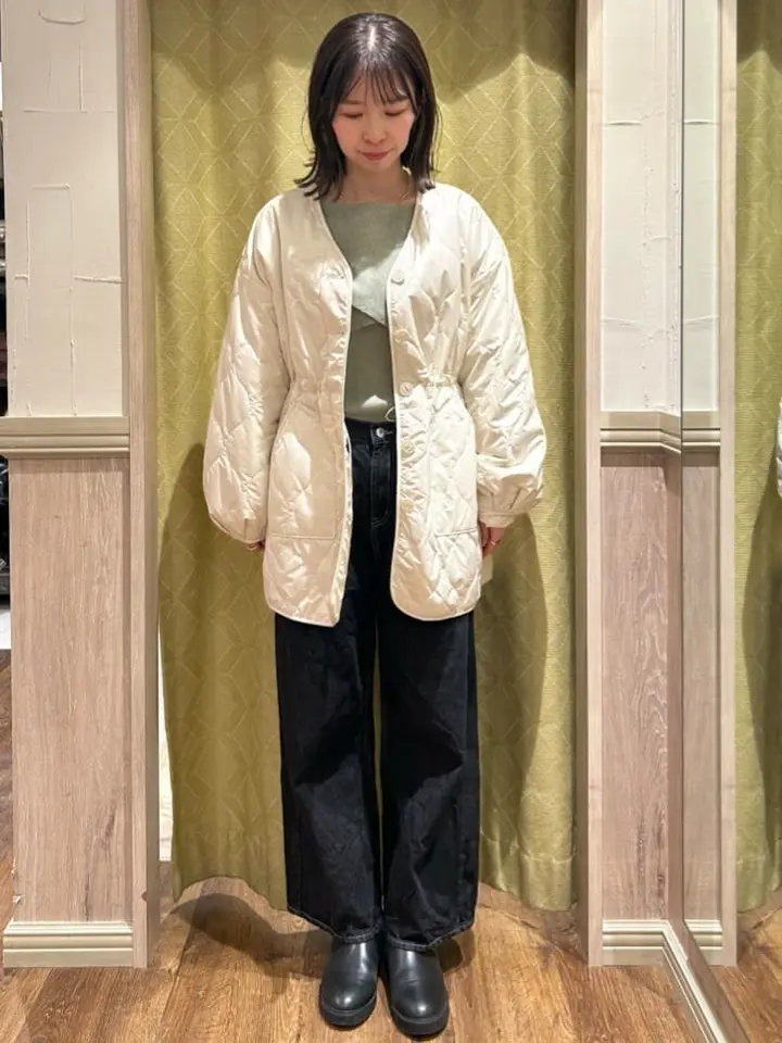 キルティングハーフコート/earth music&ecology（アース ミュージック