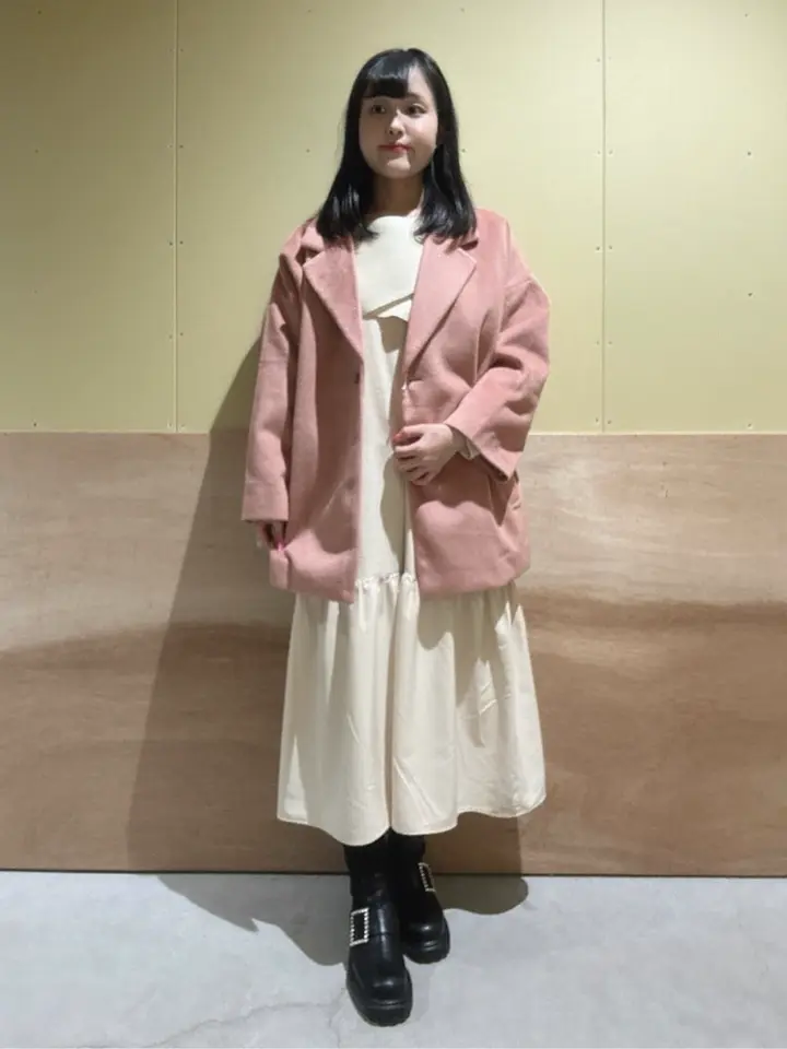 SET2点透かしニット＋キャミワンピース/earth music&ecology（アース