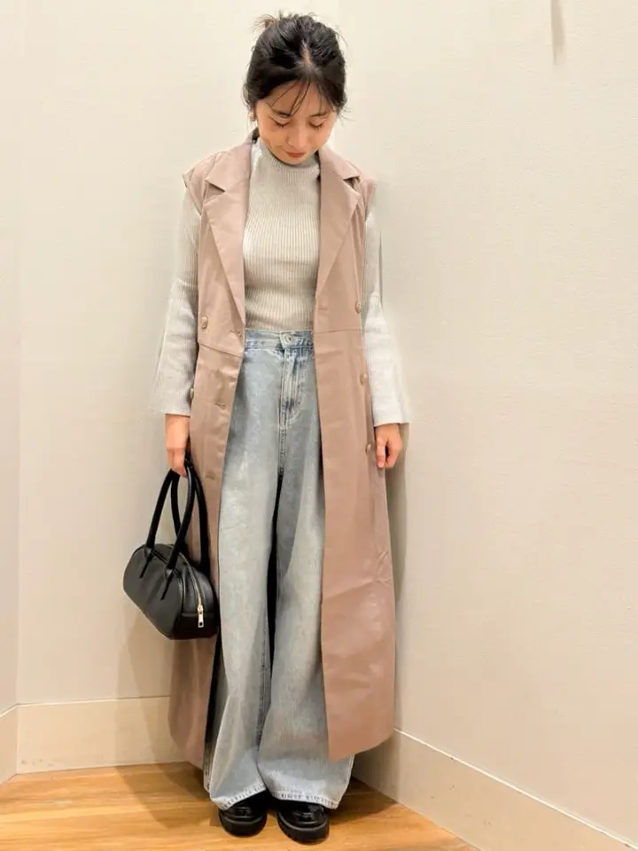 etruria♡エムズグレイシー♡サイドリボン♡ノーカラージャケット