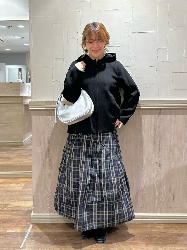 HENRIK VIBSKOV 2way ショート丈コート ≪USED≫2Wayフードショートコート/earth music&ecology（アース