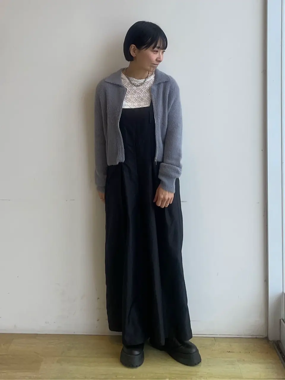 ≪USED≫ベルトベアサロペット/earth music&ecology（アース