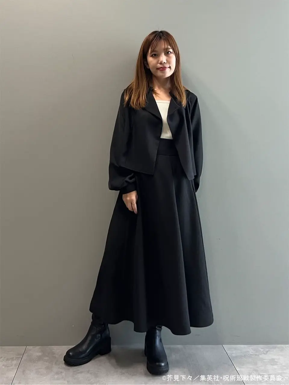 呪術高専制服 イメージ ブラウス/earth music&ecology（アース