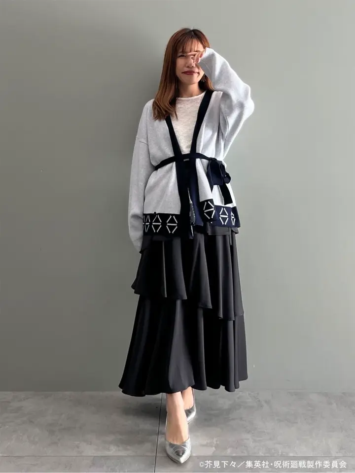 宿儺 イメージ ニットカーディガンセット/earth music&ecology（アース