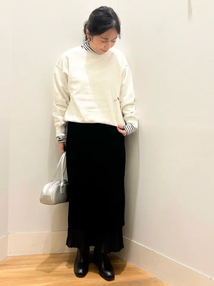 チャンピオン ハローキティ×emae裏毛プルオーバー/earth music&ecology