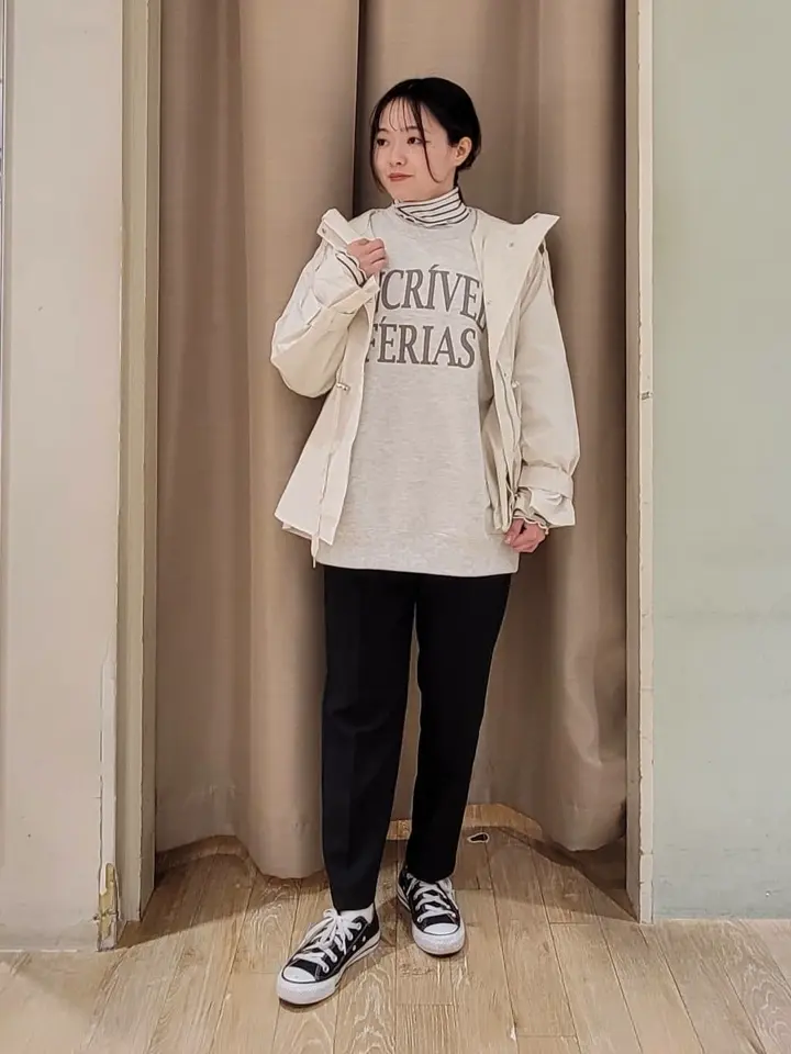 ドロストペプラムマウンテンパーカー/earth music&ecology（アース