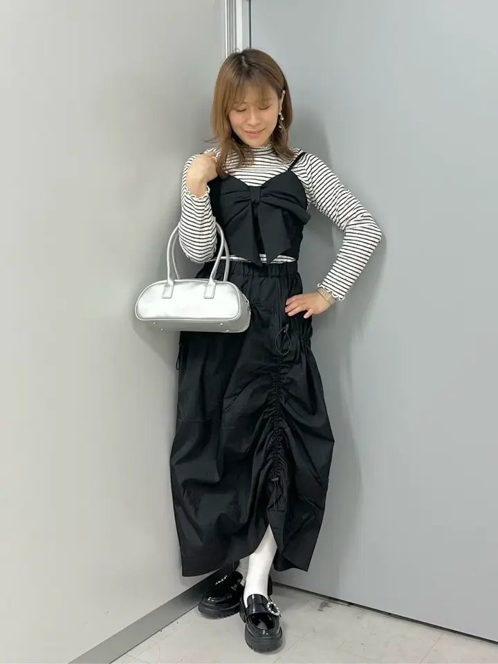 リボンドレープビスチェ/earth music&ecology（アース ミュージック