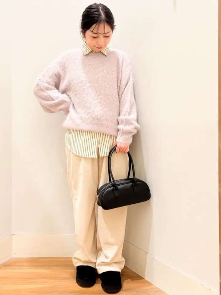 サッカーストライプシャツ/earth music&ecology（アース ミュージック