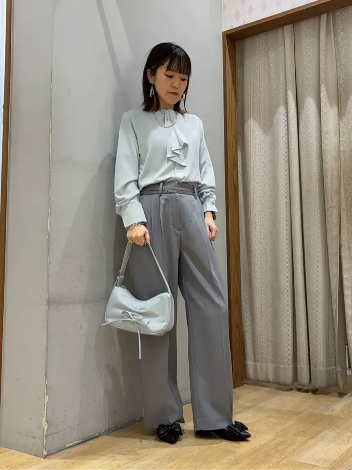 ベルトタックパンツ/earth music&ecology（アース ミュージック