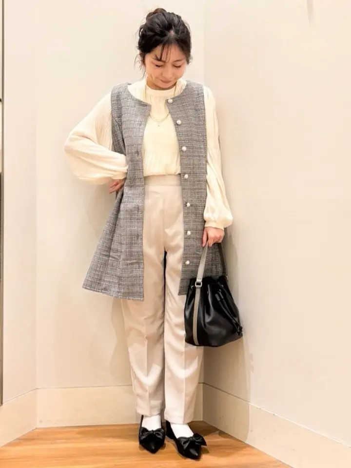 ツイードミニワンピース/earth music&ecology（アース ミュージック