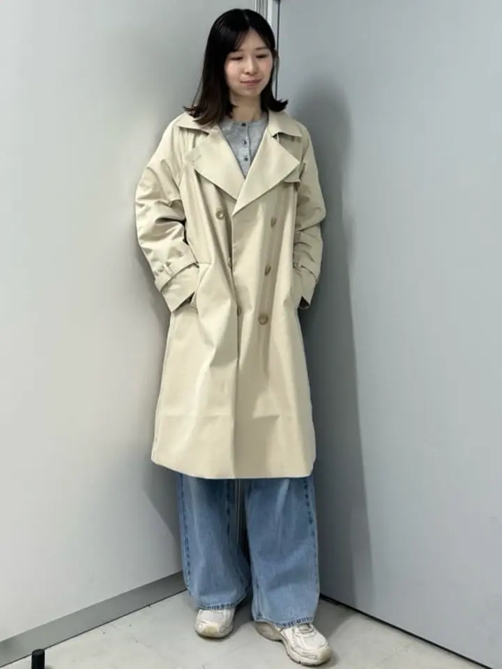 ベーシックトレンチコート/earth music&ecology（アース ミュージック