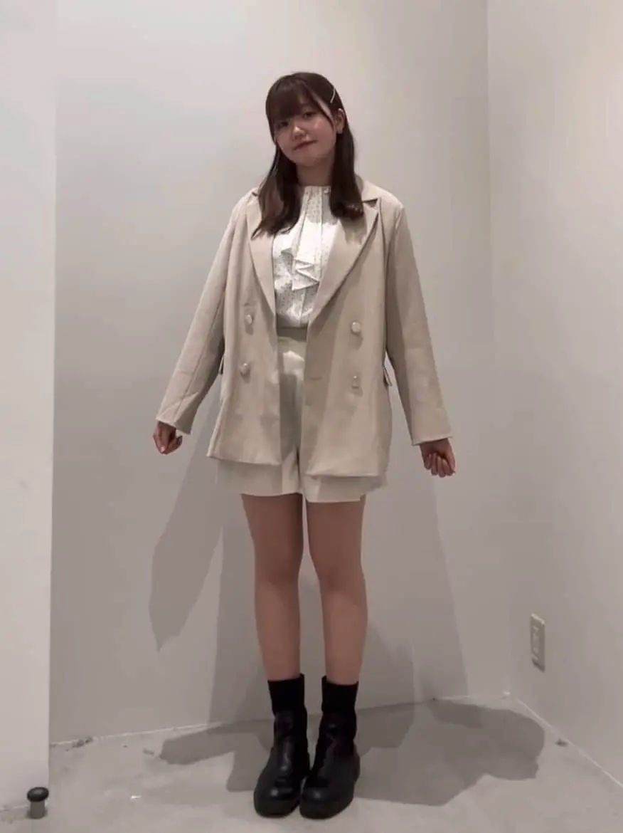 ダブルテーラードジャケット/earth music&ecology（アース