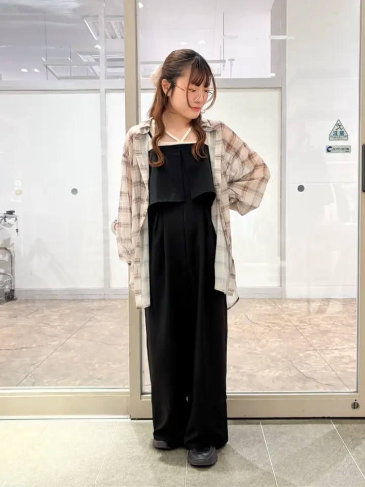 デザインキャミサロペット/earth music&ecology（アース ミュージック