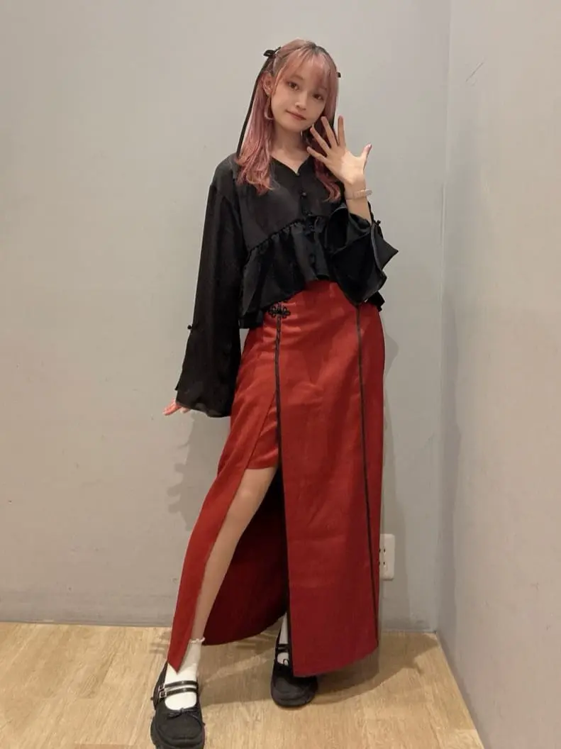 らんま1/2」 チャイナスカート/earth music&ecology（アース