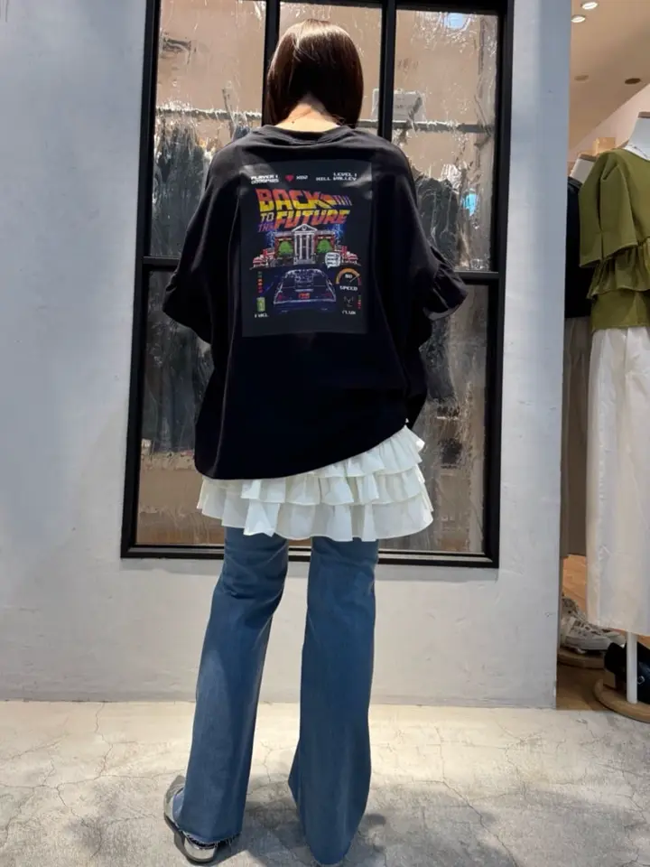 Back to the Future/earth フリルT/earth music&ecology（アース