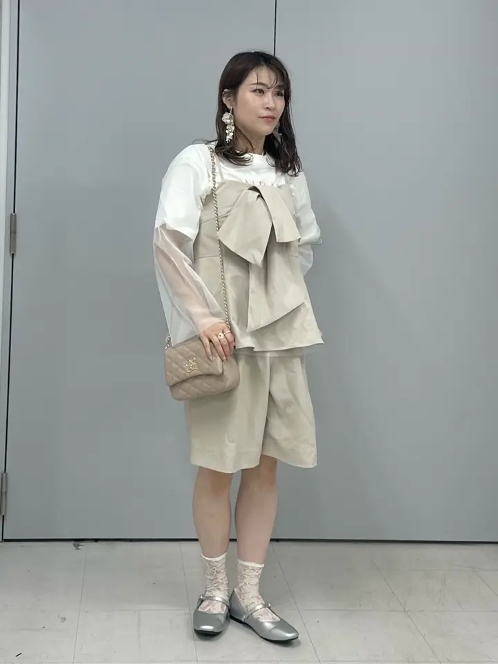 タックハーフパンツ/earth music&ecology（アース ミュージック