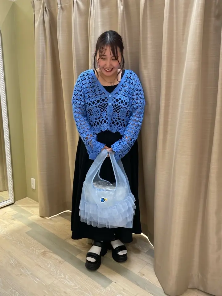 バックリボンシャーリングワンピース/earth music&ecology（アース