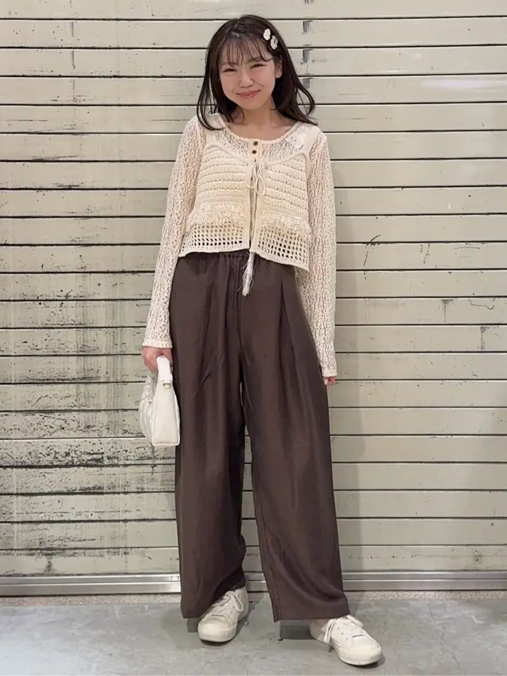 フリンジニットビスチェ/earth music&ecology（アース ミュージック