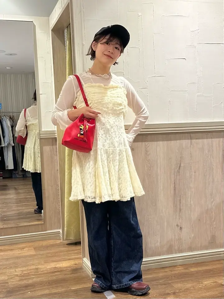 昭和レトロ キャラクター ❤︎ジェニー❤︎ がま口 ミニバッグ ヴィンテージ レア Disney>松本セイジ ミニバッグ/earth music&ecology（アース