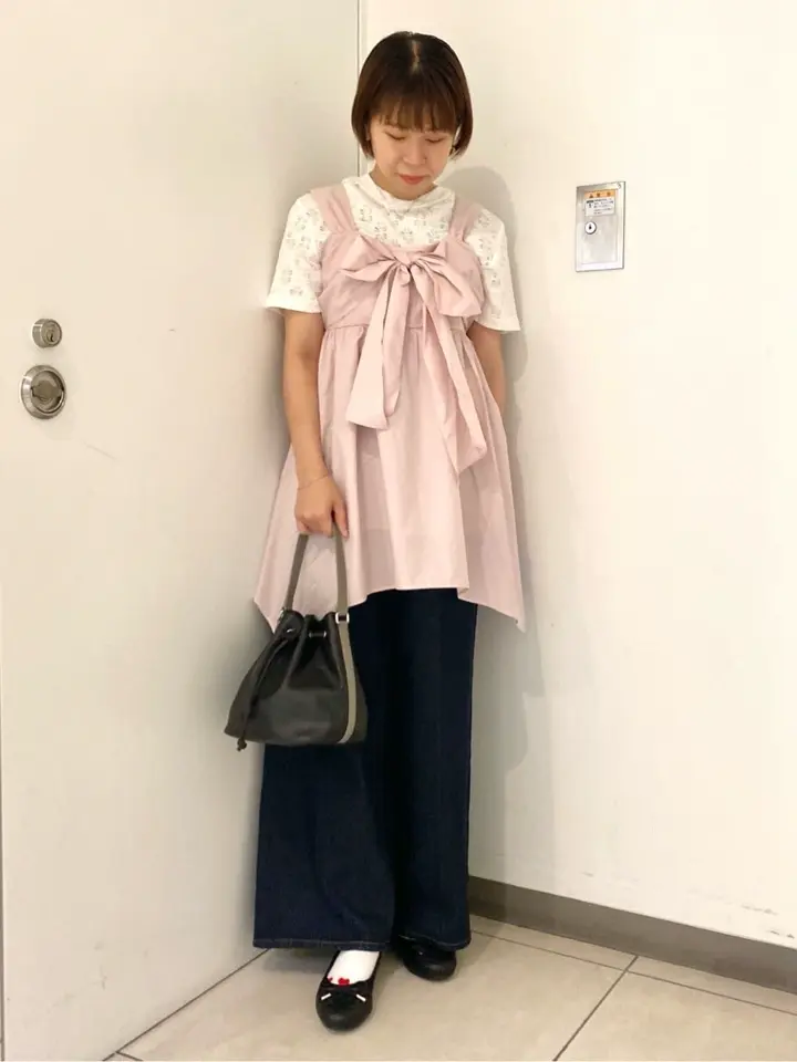 トップス hana リリートップス(ブラック) | Not your rose | HANA(ハナ)