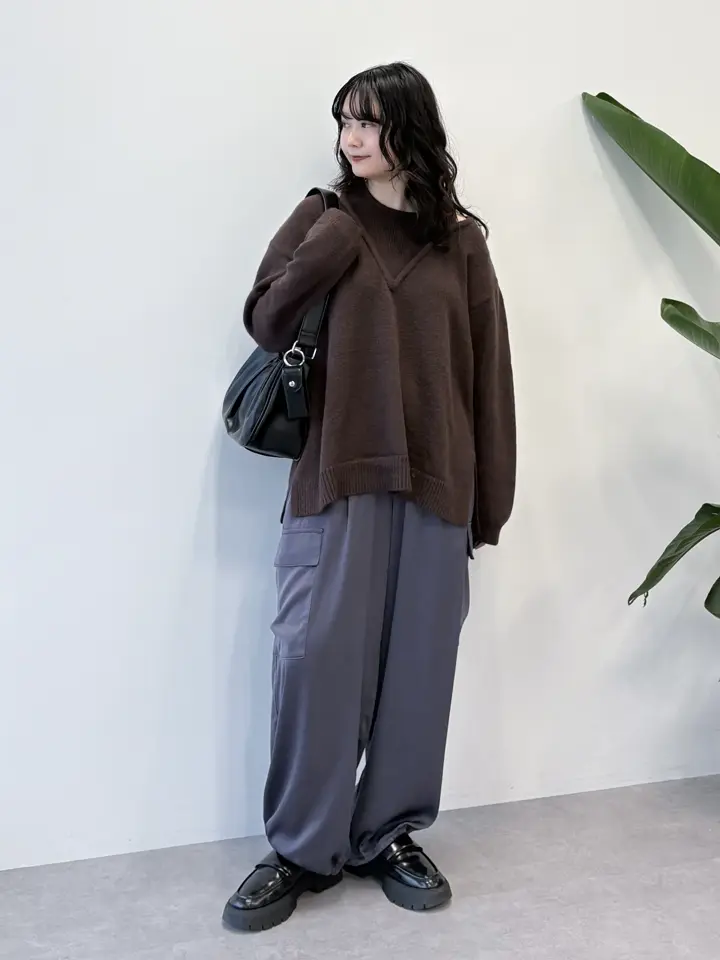 サテンカーゴパンツ/Green Parks（グリーン パークス）のその他パンツ