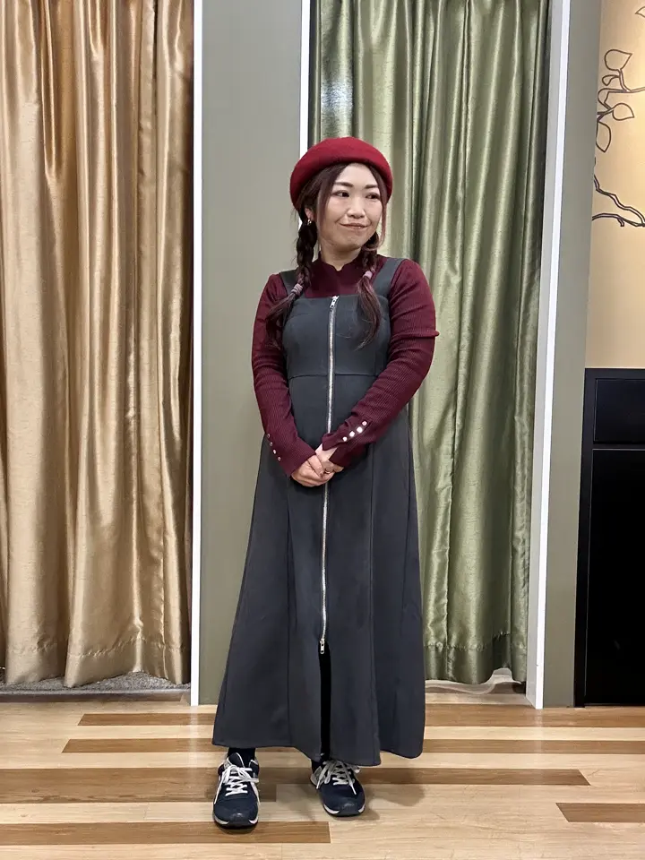 ELENCARE DUE スエードポンチジャンスカ/Green Parks（グリーン