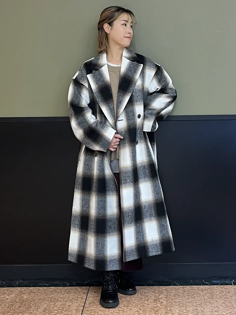 ウールライクロングコート/CRAFT STANDARD BOUTIQUE（クラフト