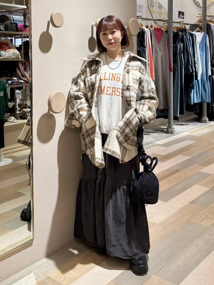 SUGAR SPOON W-ZIPデニムロングワンピ/Green Parks（グリーン パークス