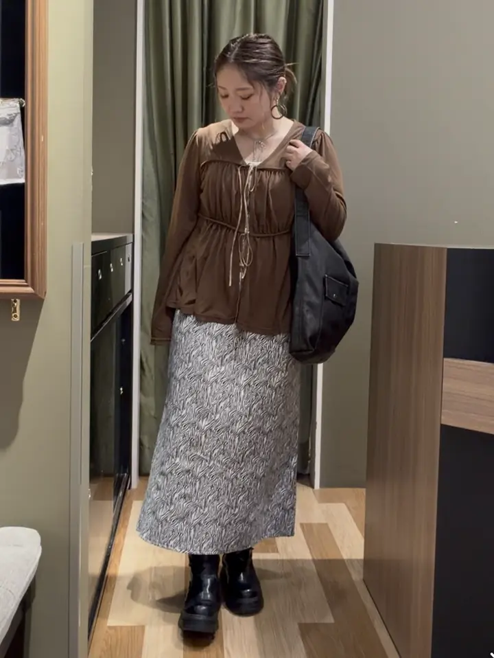 ゼブラ柄キャミワンピース/CRAFT STANDARD BOUTIQUE（クラフト