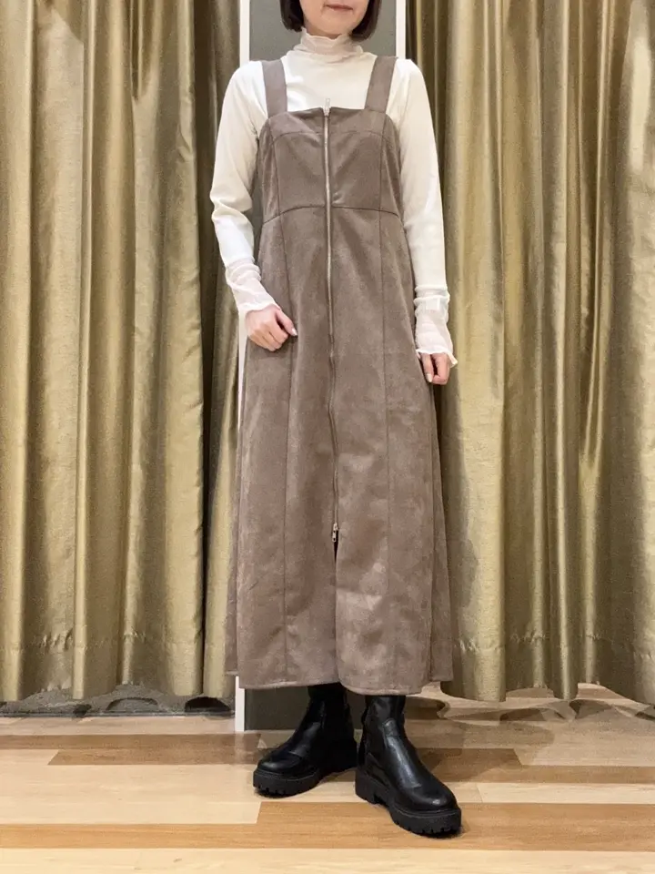 ELENCARE DUE スエードポンチジャンスカ/Green Parks（グリーン