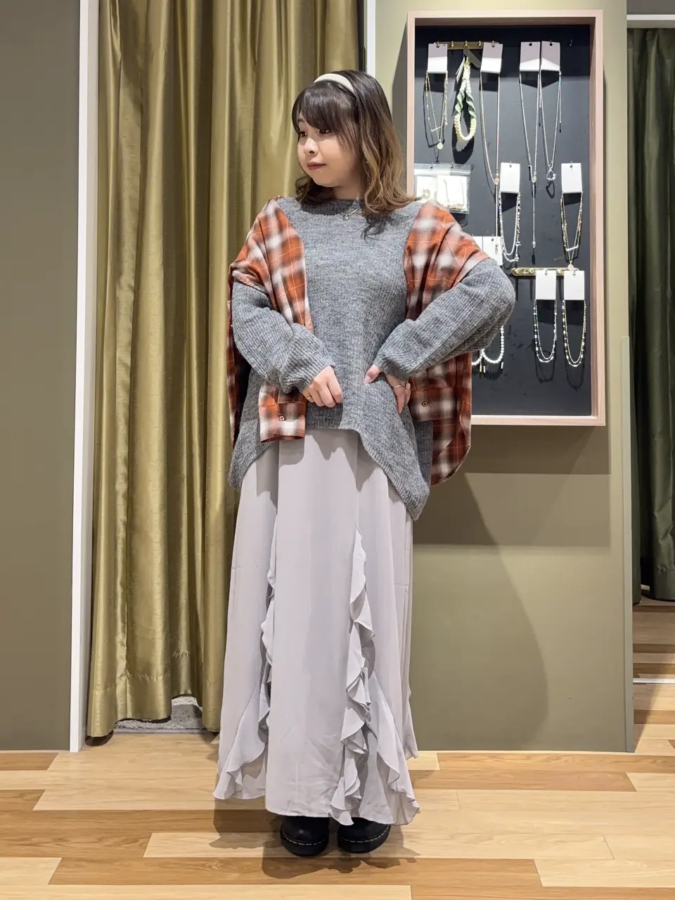 ラッフルロングスカート/CRAFT STANDARD BOUTIQUE（クラフト