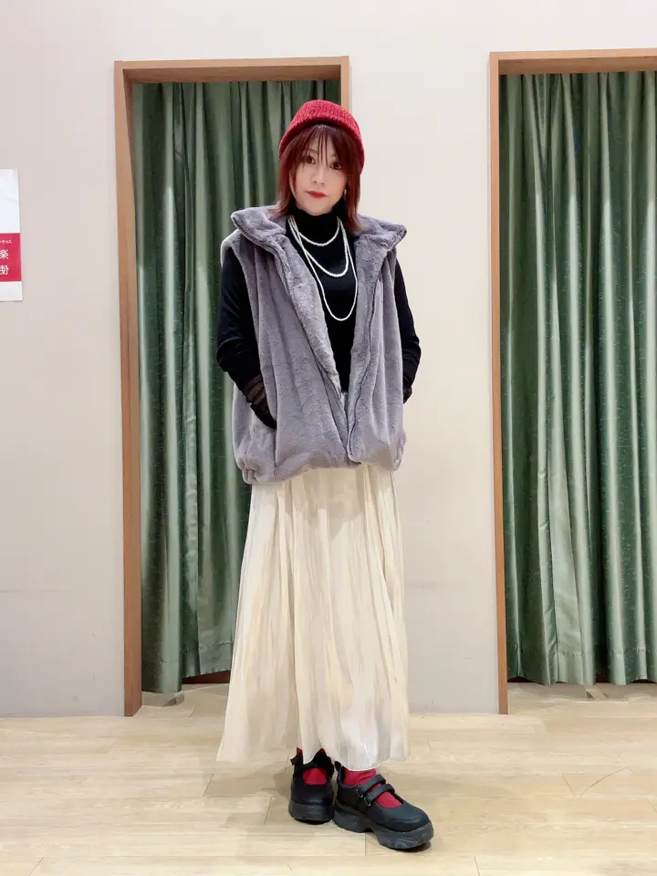 SHARE PARK シェアパーク ファーベスト ジレ ラムファー 最新作 シェアパーク PARK SHARE ファーベスト レディース ジレ ベスト