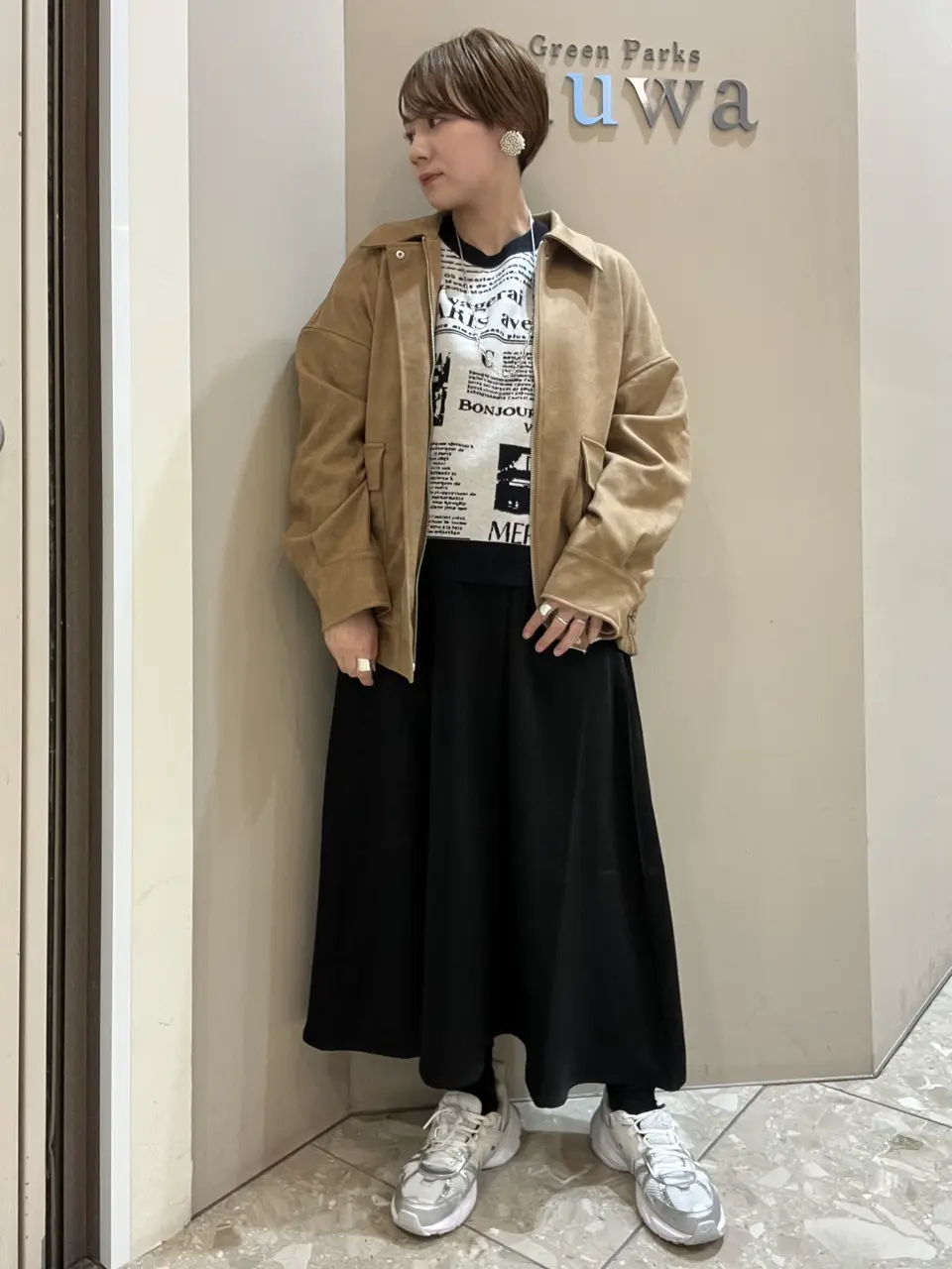 furry rate ジャカードニットプルオーバー/Green Parks（グリーン