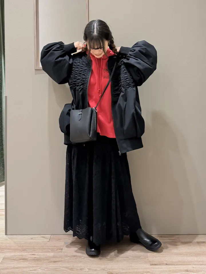 □ESCAR シャーリングブルゾン/Green Parks（グリーン パークス）の