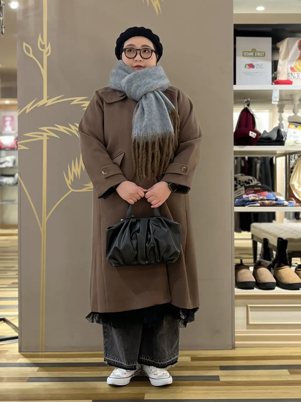 andmikka.タック2WAYボストンバッグ/Green Parks（グリーン パークス