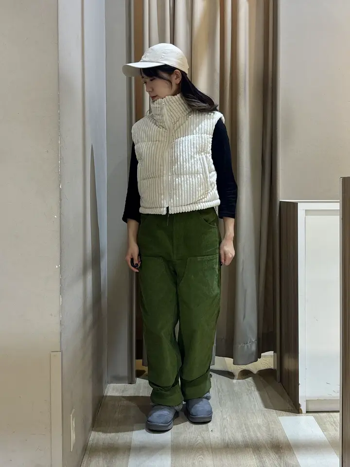 □WITH KURUMI NAKATA コーデュロイパンツ/Green Parks（グリーン