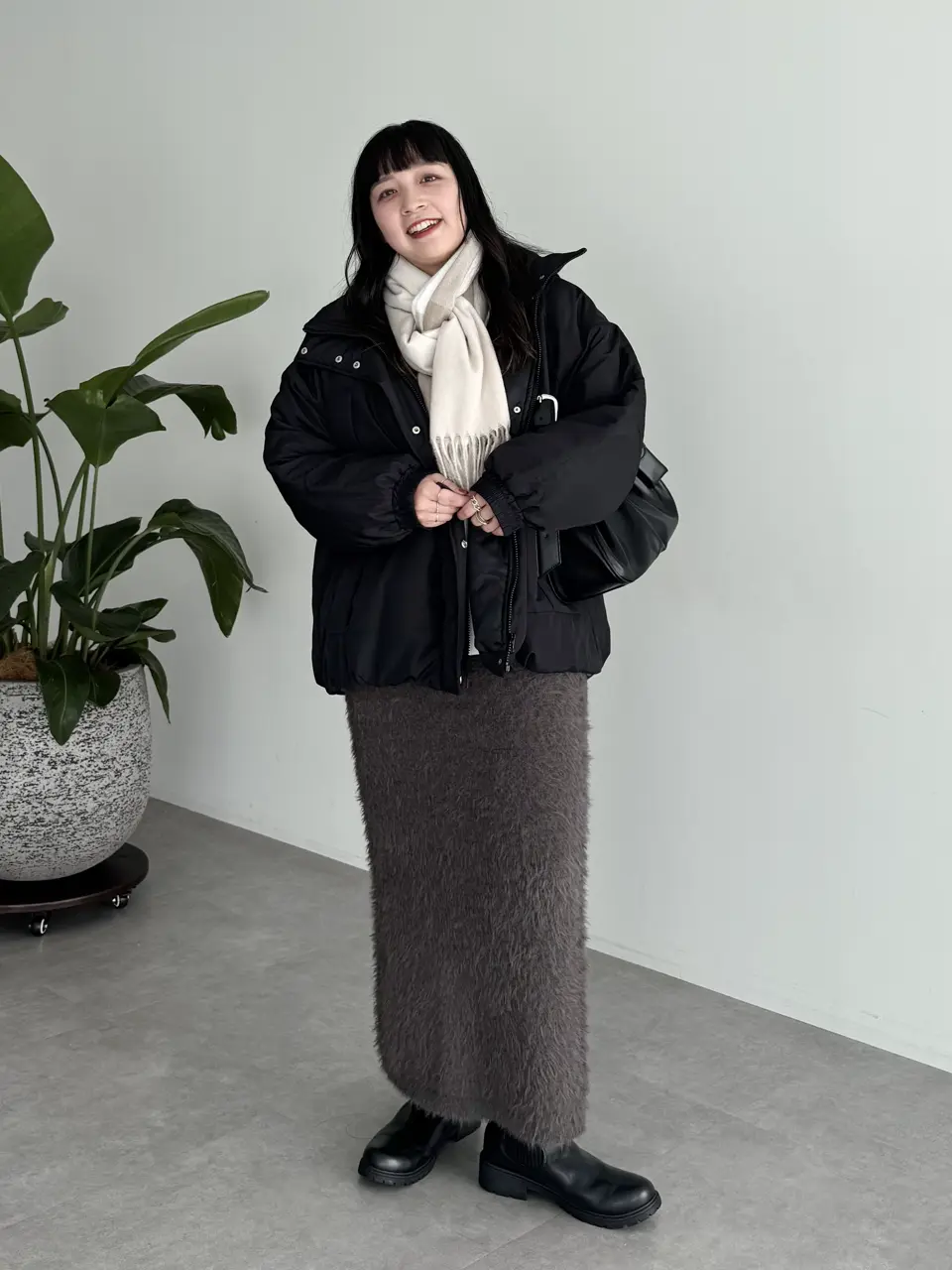 ≪USED≫シャギーニットスカート/Green Parks（グリーン パークス）の