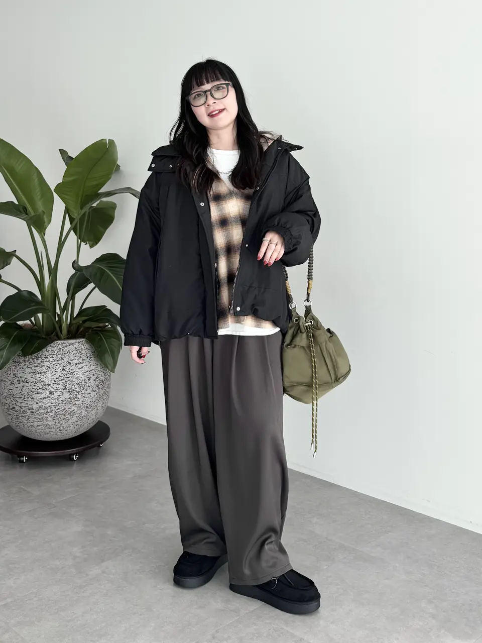 andmikka.パラコードナイロンショルダーリュック/Green Parks