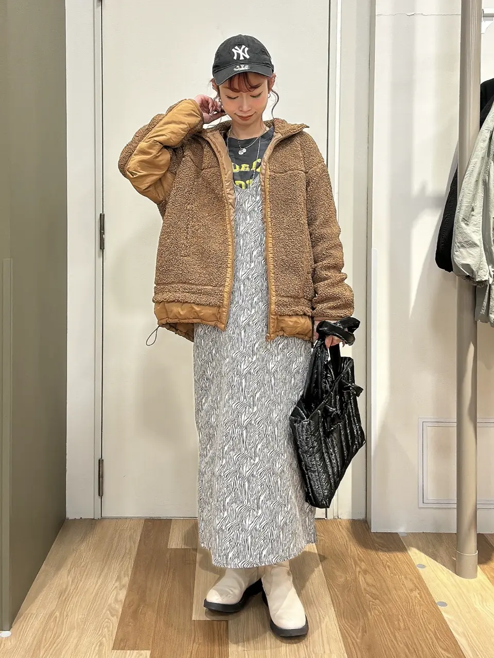 ゼブラ柄キャミワンピース/CRAFT STANDARD BOUTIQUE（クラフト