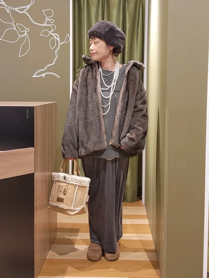 DOUBLE FLAGS カットオフピグメントスウェット/Green Parks（グリーン