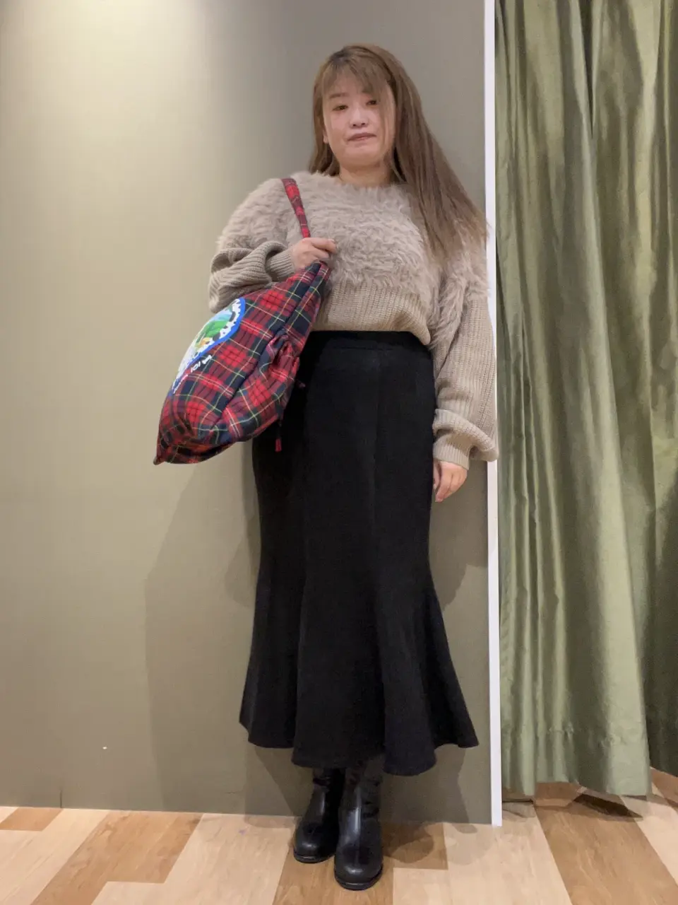 Petit Fleur シャギーキリカエニット/Green Parks（グリーン パークス