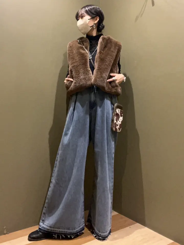 ELENCARE DUE フォックス調ファーベスト/Green Parks（グリーン