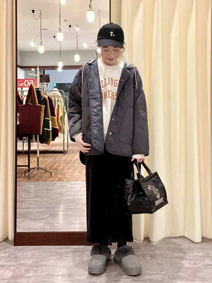 オーバーサイズロゴ裏毛プルオーバー/Green Parks（グリーン パークス