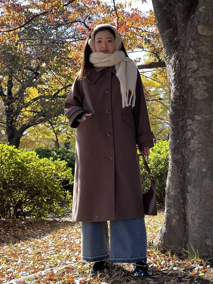 2WAYステンカラーロングコート/Green Parks（グリーン パークス）の