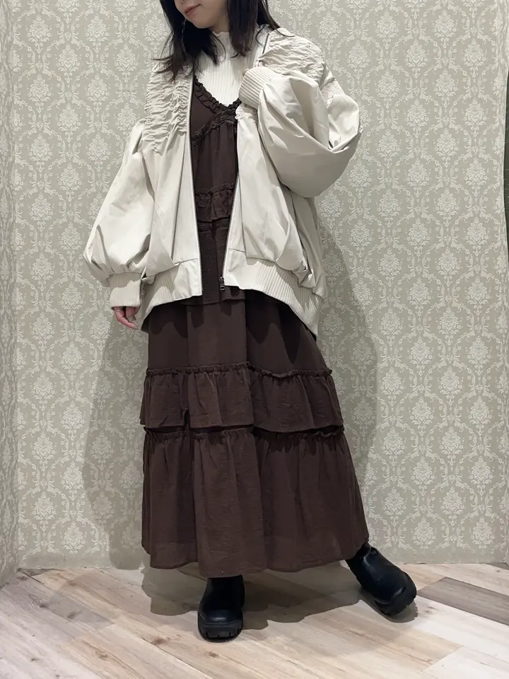 □ESCAR シャーリングブルゾン/Green Parks（グリーン パークス）の