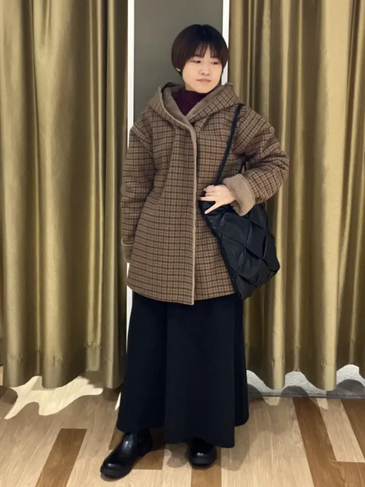 ELENCARE DUE サイドポケットフレアスカート/Green Parks（グリーン