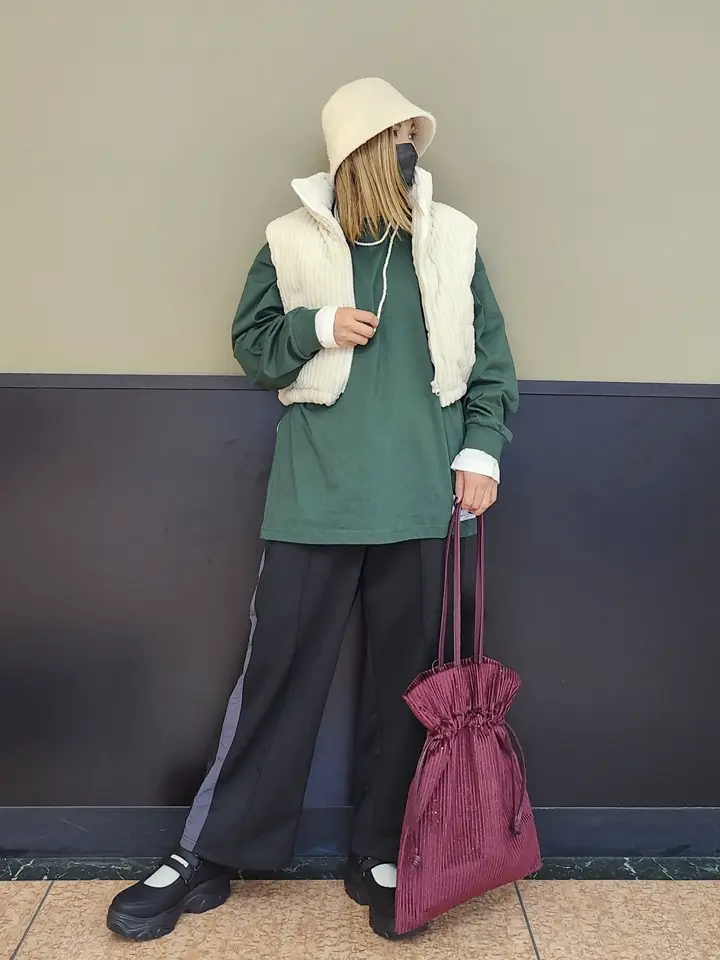 swing by ワイドコールベスト/Green Parks（グリーン パークス）の