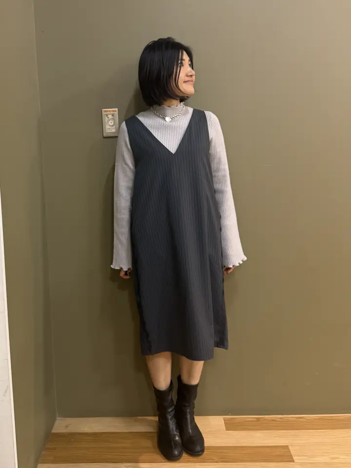 swing by ウラシャギーフレアスリーブニット/Green Parks（グリーン